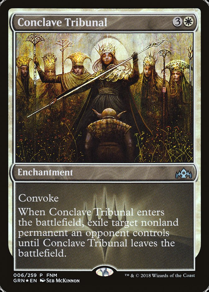 {C} Conclave Tribunal (FNM) [Guilds of Ravnica Promos][PA GRN 006]