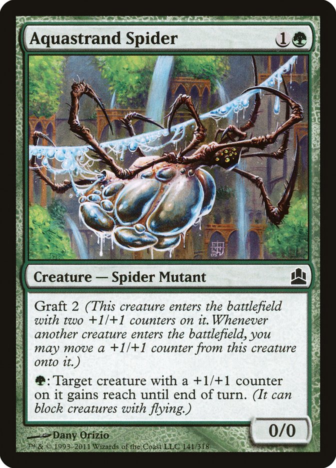 {C} Aquastrand Spider [Commander 2011][CMD 141]