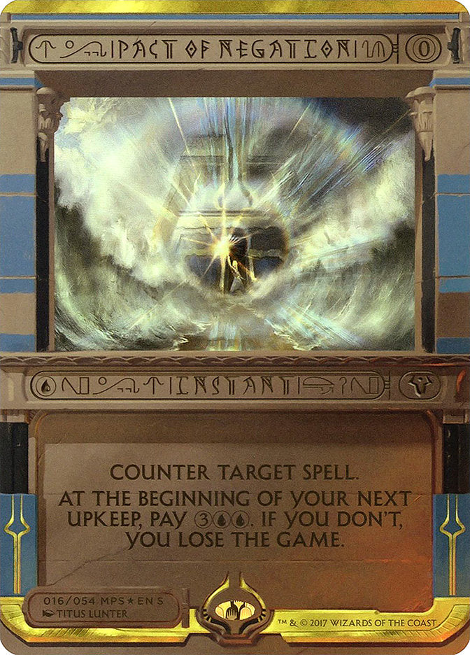 {R} Pact of Negation (Invocation) [Amonkhet Invocations][MP2 016]