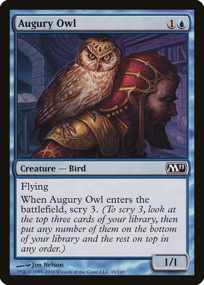 {C} Augury Owl [Magic 2011][M11 045]