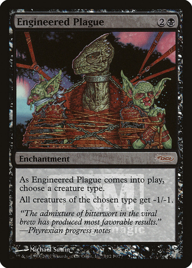 {R} Engineered Plague [Friday Night Magic 2007][PA F07 007]