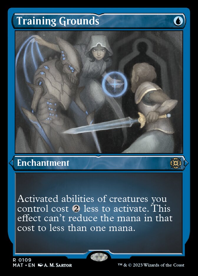 {@R} Training Grounds (Foil Etched) [March of the Machine: The Aftermath][MAT 109]