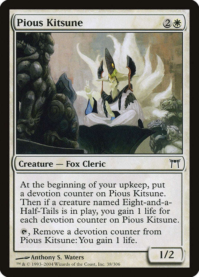 {C} Pious Kitsune [Champions of Kamigawa][CHK 038]