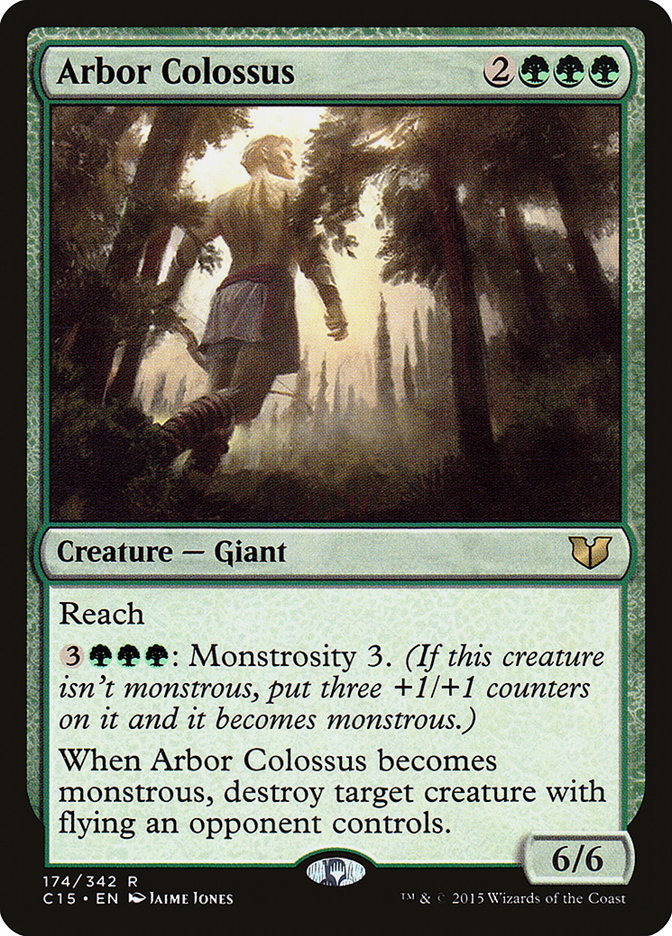 {R} Arbor Colossus [Commander 2015][C15 174]