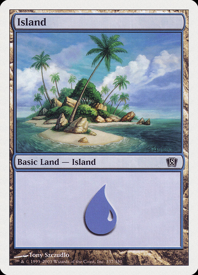 {B}[8ED 337] Island (337) [Eighth Edition]