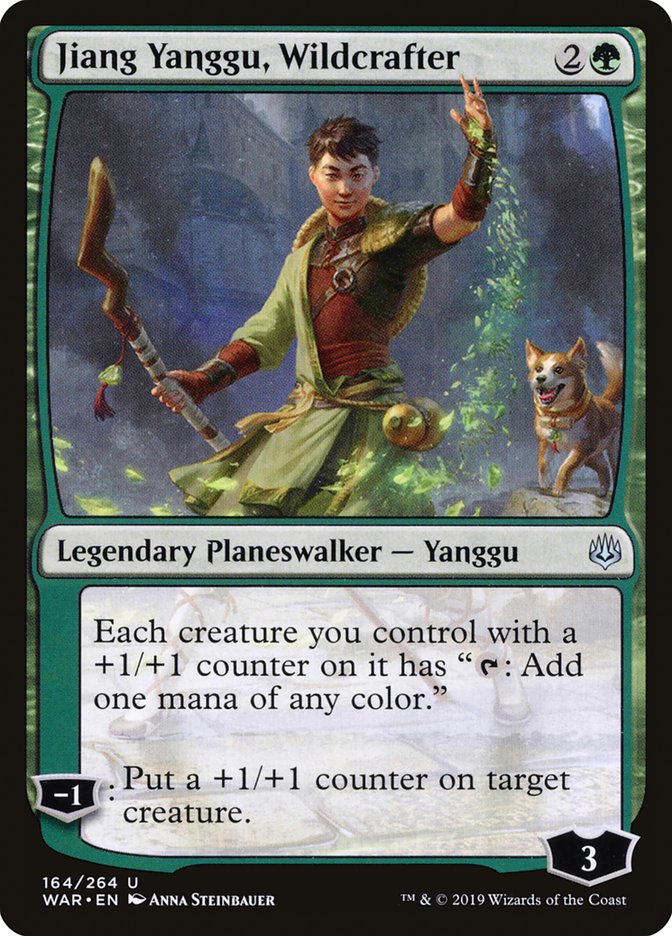 {C} Jiang Yanggu, Wildcrafter [War of the Spark][WAR 164]