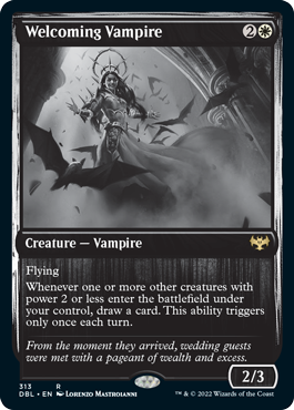 {@R} Welcoming Vampire [Innistrad: Double Feature][DBL 313]