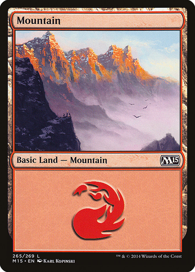 {B}[M15 265] Mountain (265) [Magic 2015]