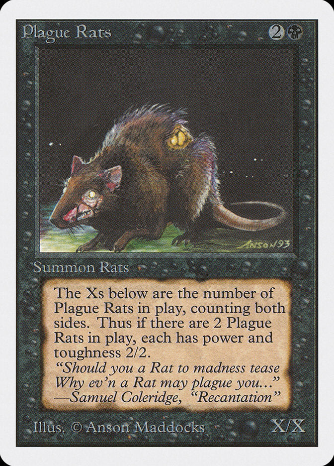 {C} Plague Rats [Unlimited Edition][2ED 122]
