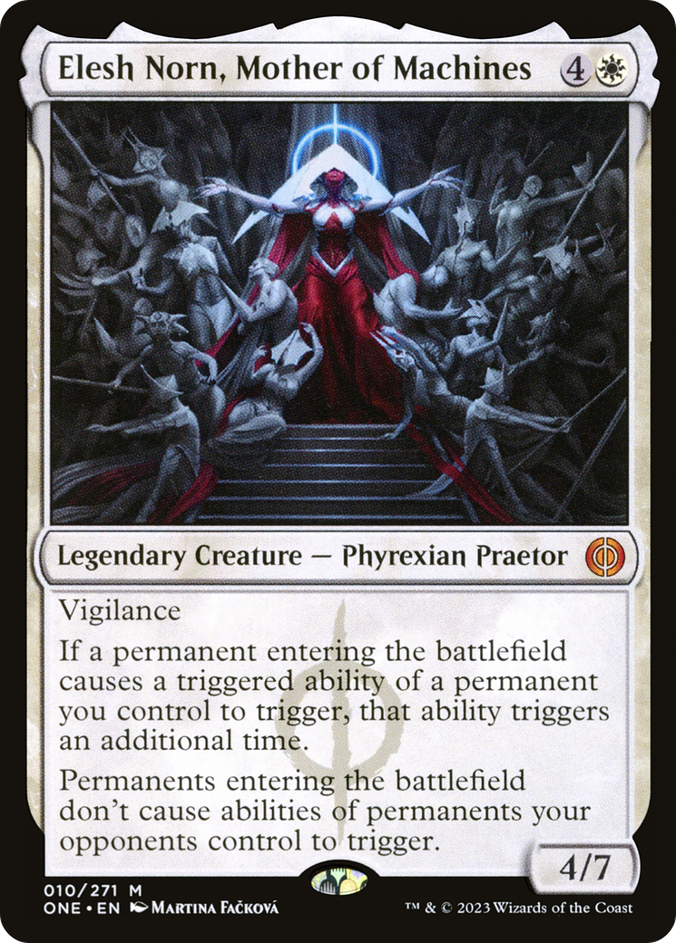{@R} Elesh Norn, Mother of Machines [Phyrexia: All Will Be One][ONE 010]