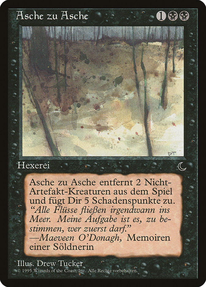 {C} Ashes to Ashes (German) - "Asche zu Asche" [Renaissance][REN 047]