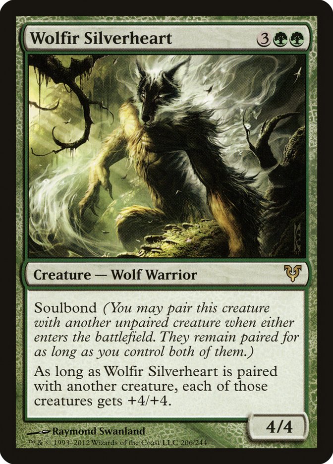 {R} Wolfir Silverheart [Avacyn Restored][AVR 206]