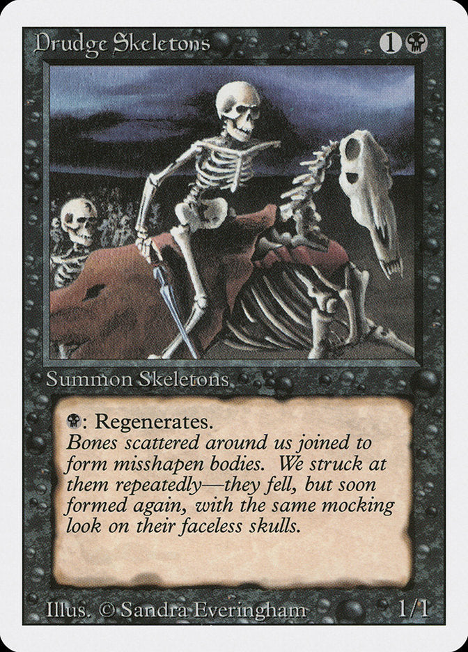 {C} Drudge Skeletons [Revised Edition][3ED 107]