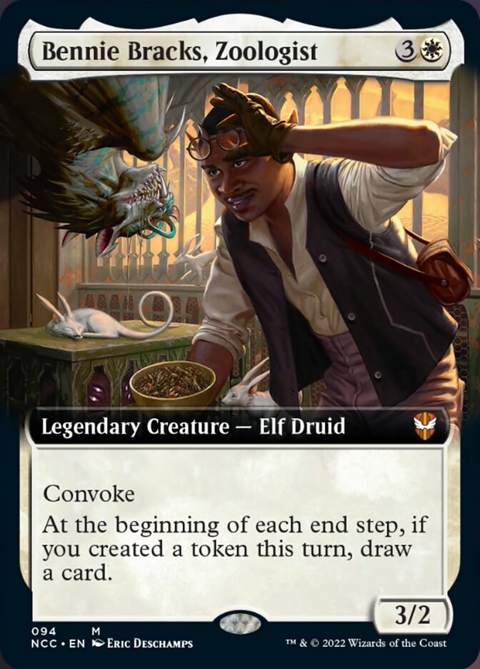 {R} Bennie Bracks, Zoologist (Extended Art) [Streets of New Capenna Commander][NCC 094]