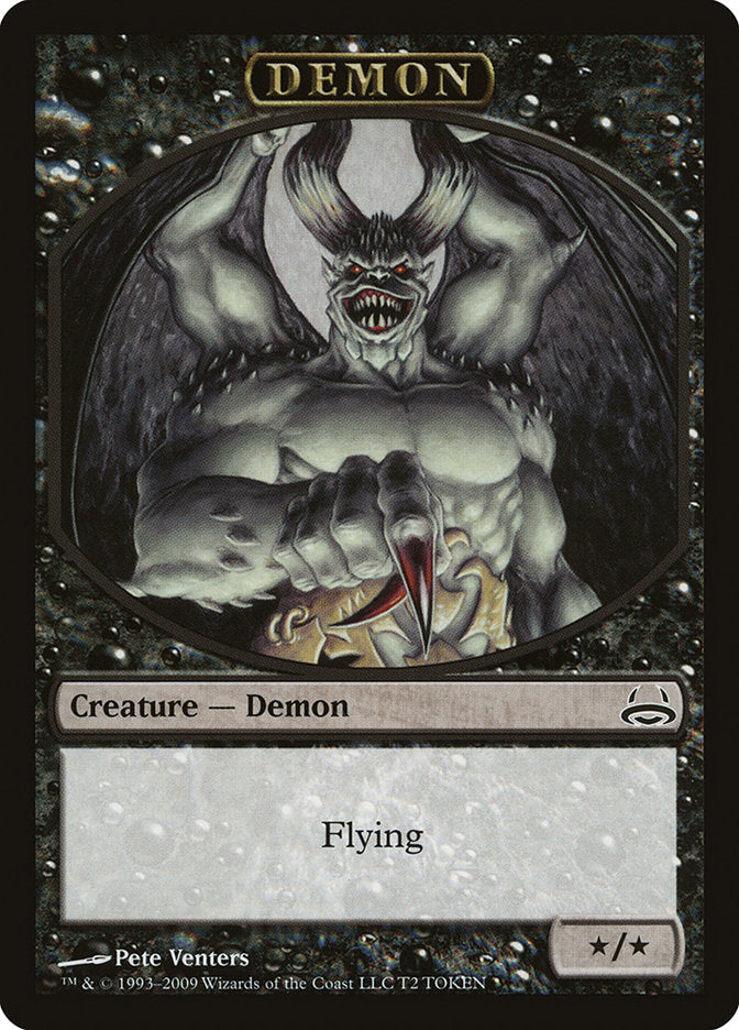 {T} Demon Token [Duel Decks: Divine vs. Demonic Tokens][TDDC 002]