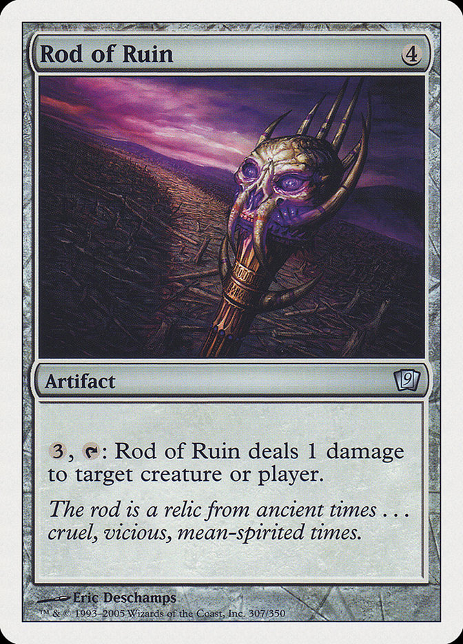 {C} Rod of Ruin [Ninth Edition][9ED 307]
