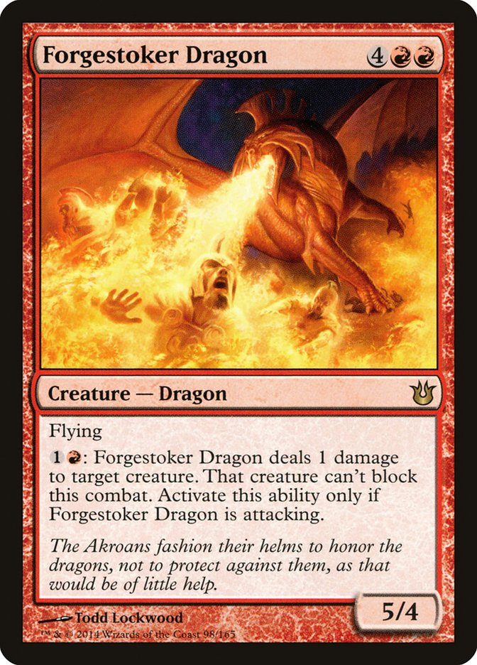 {R} Forgestoker Dragon [Born of the Gods][BNG 098]