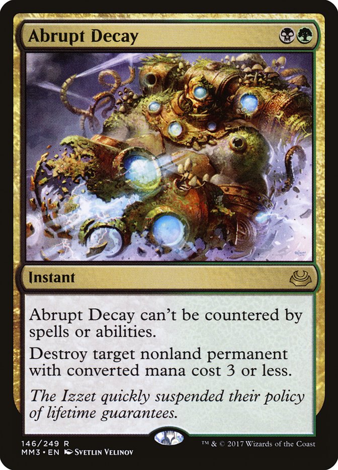{R} Abrupt Decay [Modern Masters 2017][MM3 146]