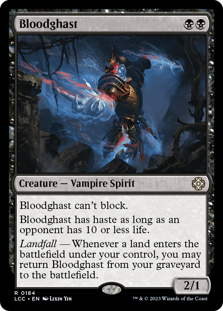 {@@LCC-R} Bloodghast [The Lost Caverns of Ixalan Commander][LCC 184]