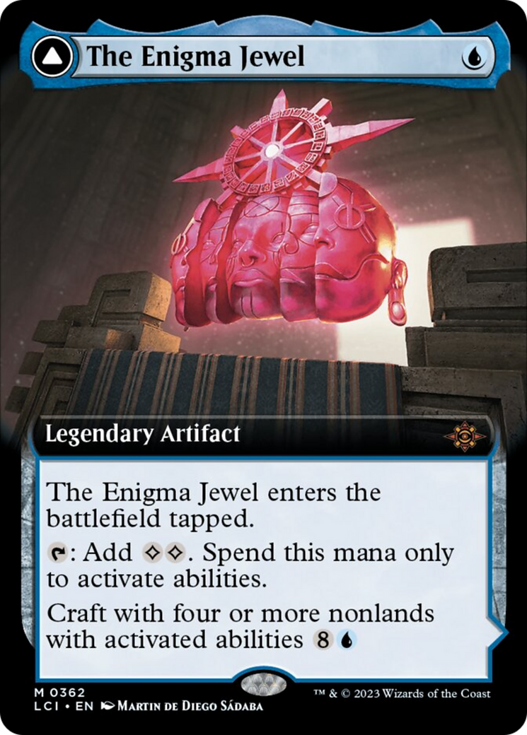 {@@LCI-R} The Enigma Jewel // Locus of Enlightenment (Extended Art) [The Lost Caverns of Ixalan][LCI 362]