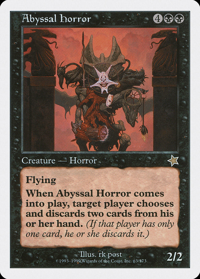 {R} Abyssal Horror [Starter 1999][S99 063]