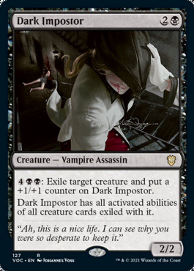 {R} Dark Impostor [Innistrad: Crimson Vow Commander][VOC 127]