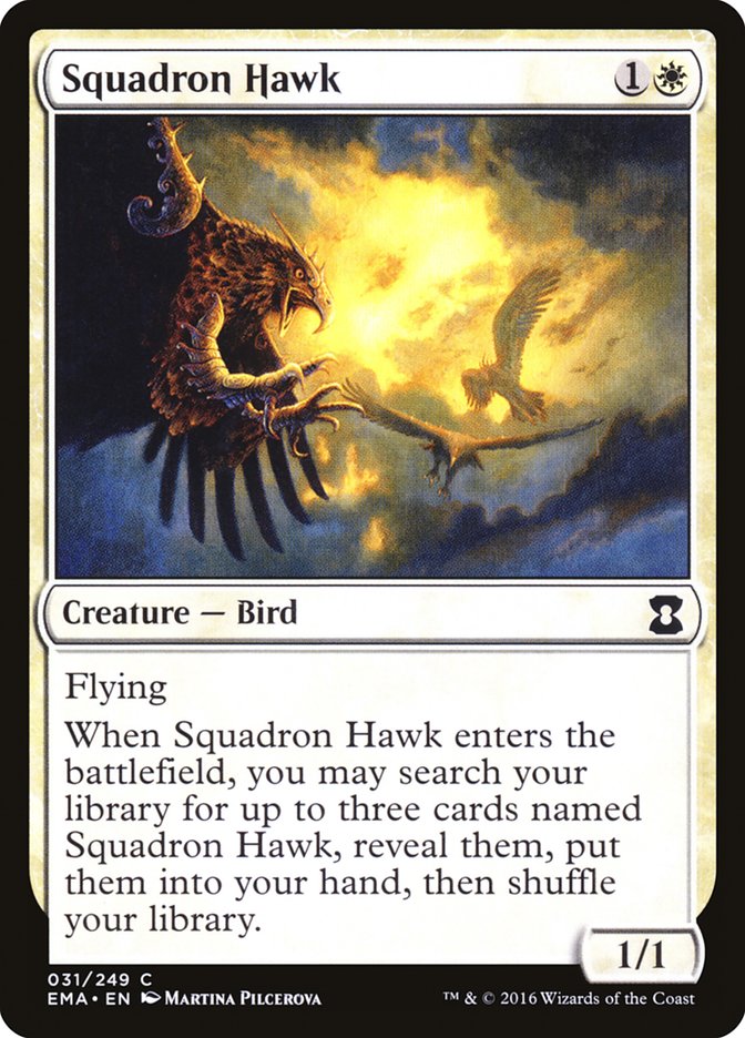 {C} Squadron Hawk [Eternal Masters][EMA 031]