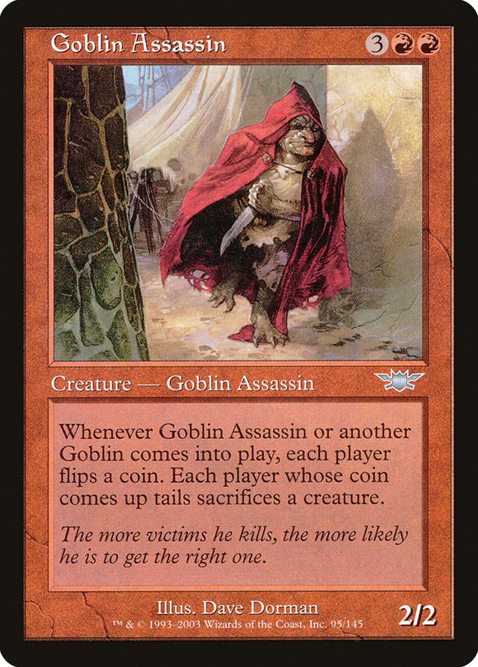 {C} Goblin Assassin [Legions][LGN 095]