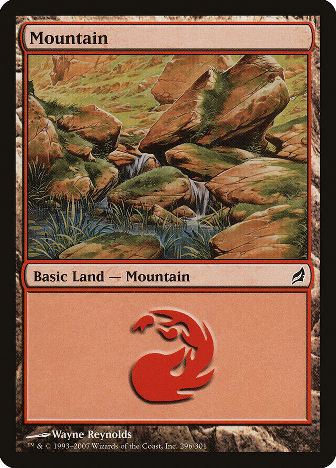 {B}[LRW 296] Mountain (296) [Lorwyn]