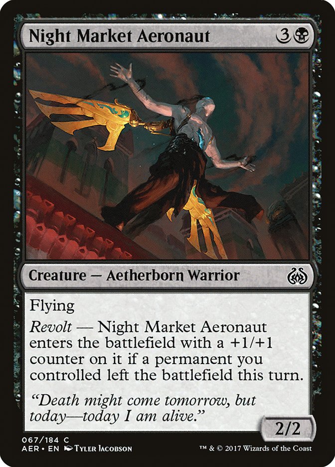 {C} Night Market Aeronaut [Aether Revolt][AER 067]