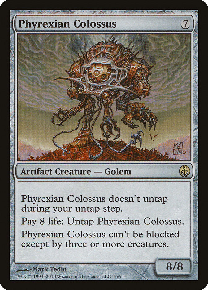 {R} Phyrexian Colossus [Duel Decks: Phyrexia vs. the Coalition][DDE 016]