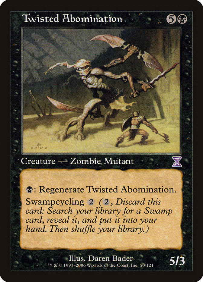 {R} Twisted Abomination [Time Spiral Timeshifted][TSB 050]