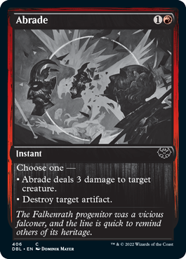 {@C} Abrade [Innistrad: Double Feature][DBL 406]