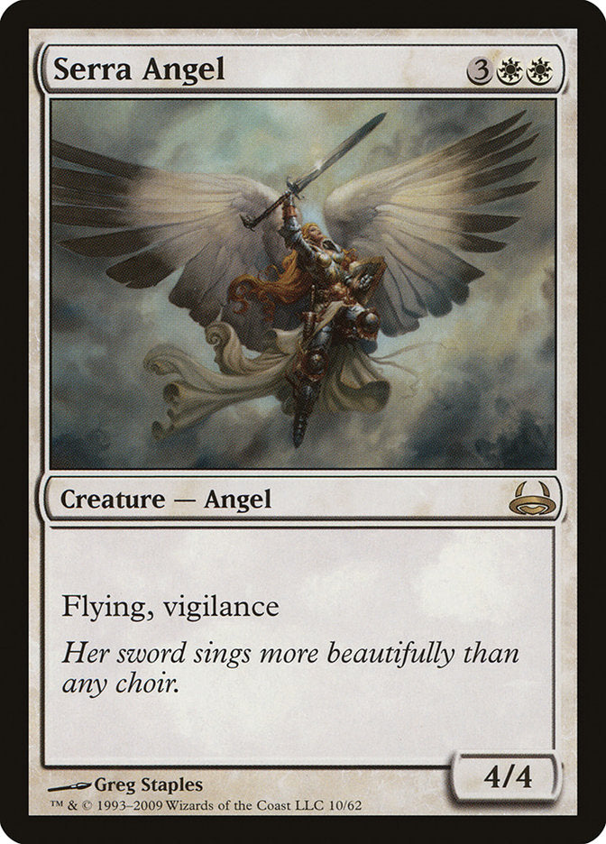 {R} Serra Angel [Duel Decks: Divine vs. Demonic][DDC 010]