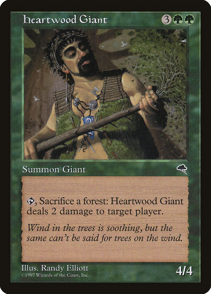 {R} Heartwood Giant [Tempest][TMP 232]