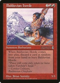 {O} Balduvian Horde (Oversized) [Oversize Cards][OVR ARE NULL]