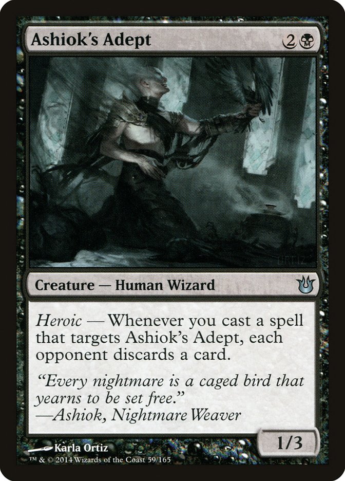 {C} Ashiok's Adept [Born of the Gods][BNG 059]