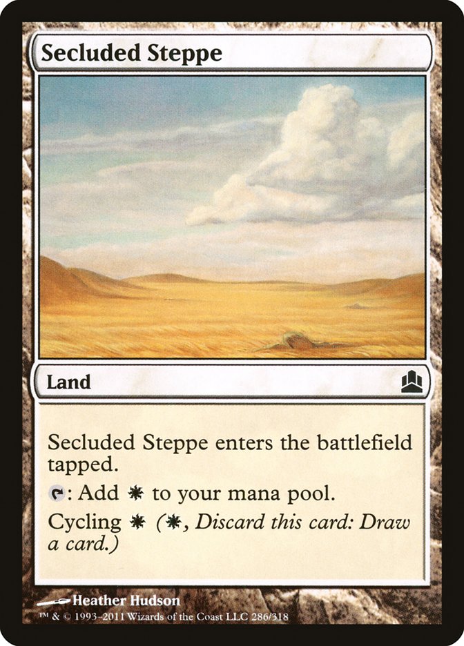{C} Secluded Steppe [Commander 2011][CMD 286]