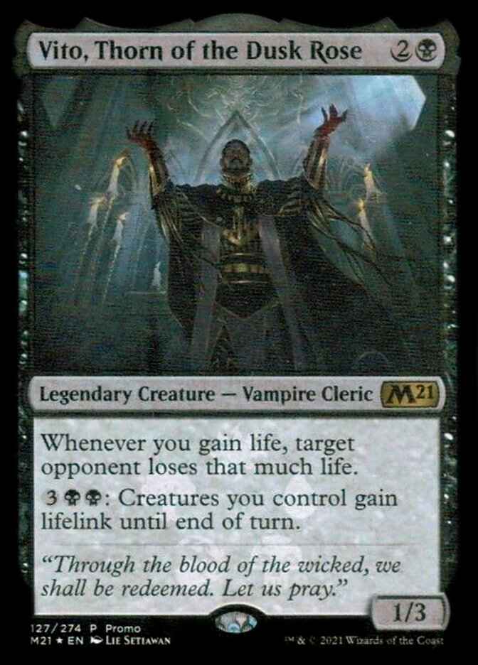 {R} Vito, Thorn of the Dusk Rose [Resale Promos][PA RES 127]