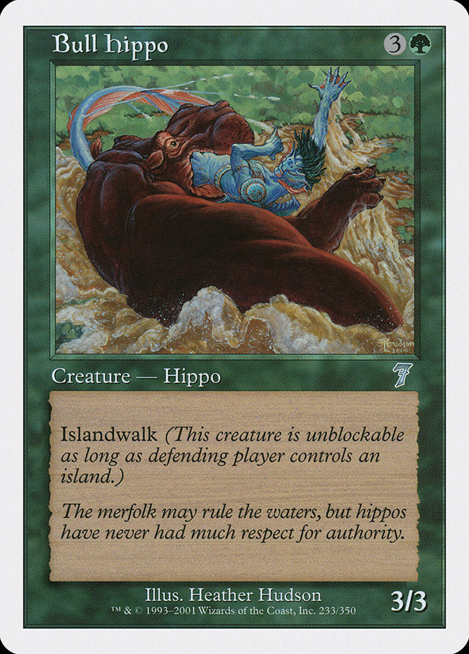 {C} Bull Hippo [Seventh Edition][7ED 233]