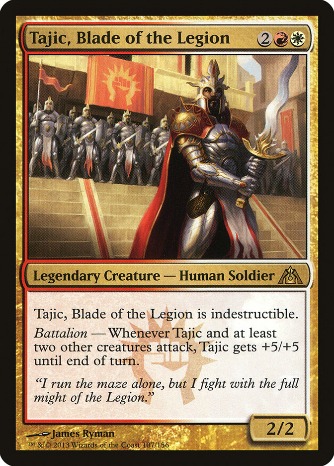 {R} Tajic, Blade of the Legion [Dragon's Maze][DGM 107]