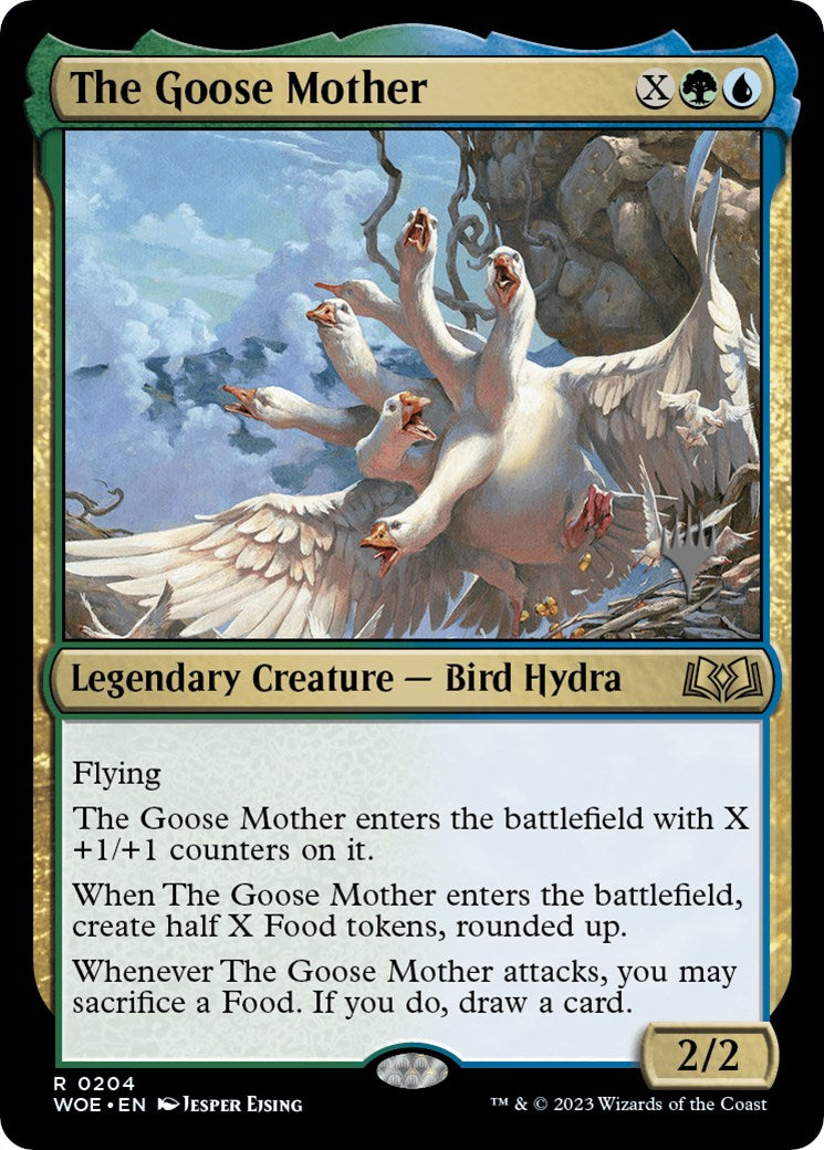 {@R} The Goose Mother (Promo Pack) [Wilds of Eldraine Promos][PP WOE 204]