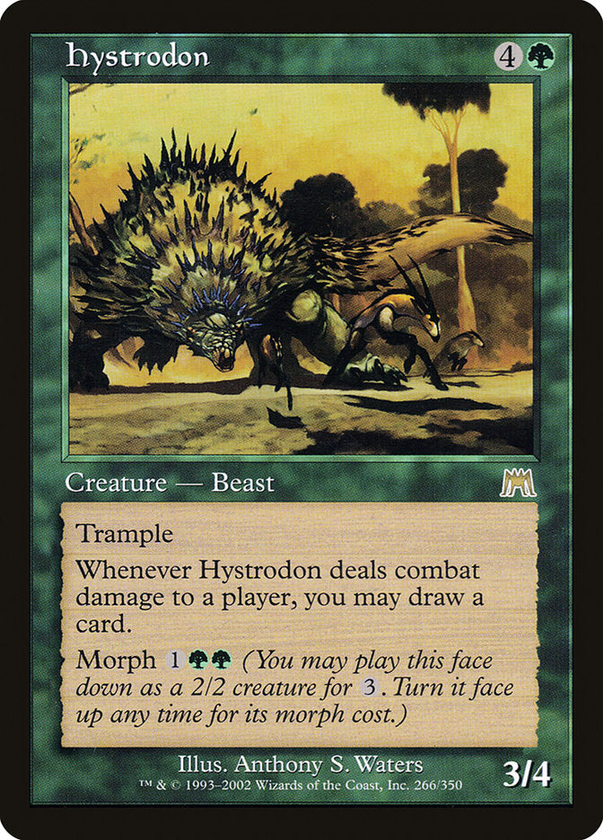 {R} Hystrodon [Onslaught][ONS 266]