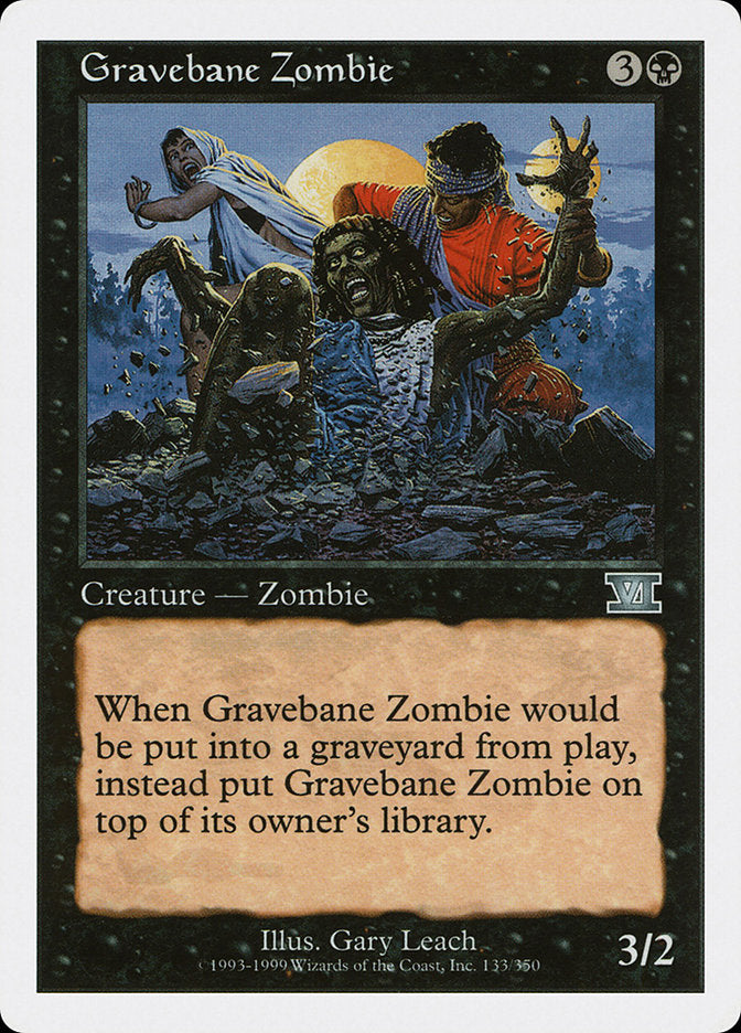 {C} Gravebane Zombie [Classic Sixth Edition][6ED 133]