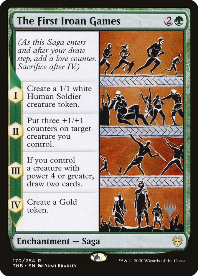 {R} The First Iroan Games (Promo Pack) [Theros Beyond Death Promos][PP THB 170]