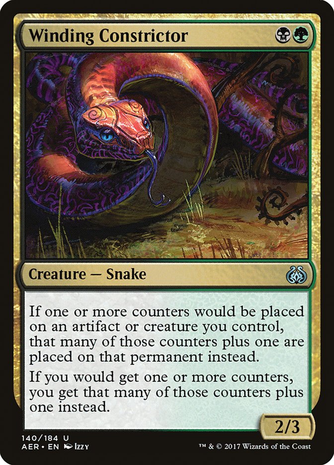 {C} Winding Constrictor [Aether Revolt][AER 140]