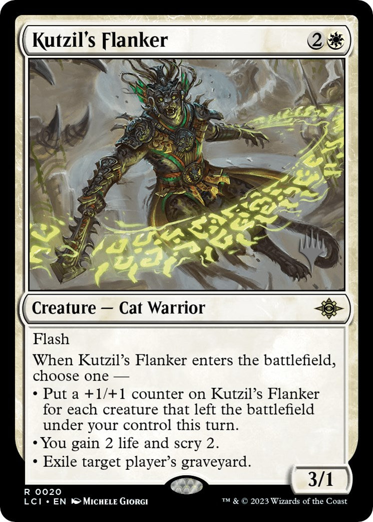 {@@LCI-R} Kutzil's Flanker (Promo Pack) [The Lost Caverns of Ixalan Promos][PP LCI 20]