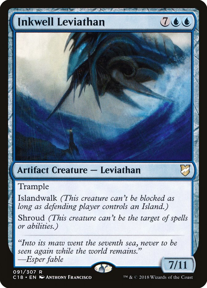 {R} Inkwell Leviathan [Commander 2018][C18 091]