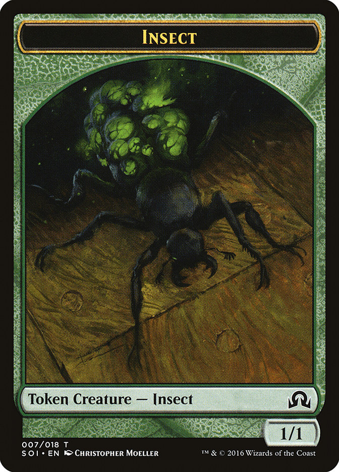{T} Insect Token [Shadows over Innistrad Tokens][TSOI 007]