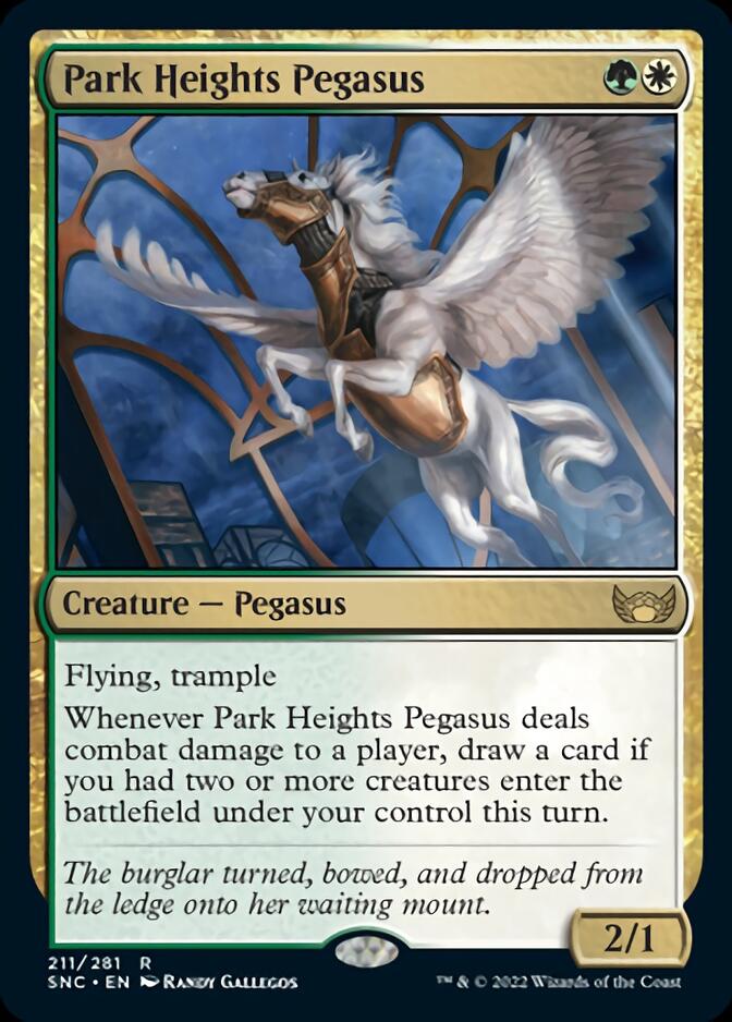 {@R} Park Heights Pegasus [Streets of New Capenna][SNC 211]
